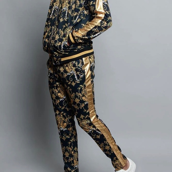 Tiger print track suit set - Picture 2 of 3